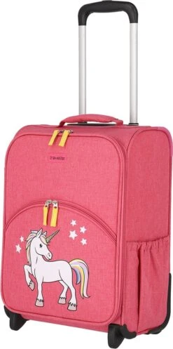 Travelite Handbagage Zachte Koffer / Trolley / Reiskoffer - Youngster - 44 Cm - Roze -Goedkope Bagage Winkel 596x1200 2