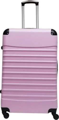 Castillo Quadrant 2 Delige ABS Kofferset (XL+S) - Soft Pink -Goedkope Bagage Winkel 596x1200 6