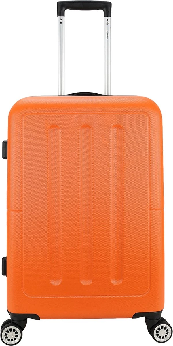 Decent Neon-Fix 2.0 Medium Koffer 66 Cm - 65 Liter - Oranje 14 Decent Neon-Fix 2.0 Medium Koffer 66 Cm - 65 Liter - Oranje - Afbeelding 12