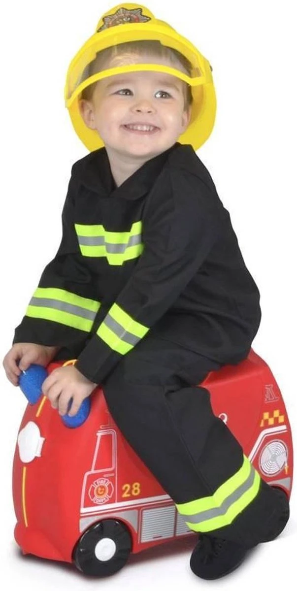 Trunki Ride-On Handbagage Koffer 46 Cm - Frank De Brandweerwagen 19 Trunki Ride-On Handbagage Koffer 46 Cm - Frank De Brandweerwagen - Afbeelding 17