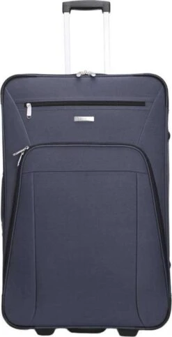 Decent Basic-Line Large Trolley 73 Cm - Donkerblauw
