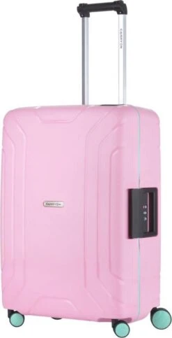 CarryOn Steward TSA Reiskoffer - 65cm Trolley Met Kliksloten - Dubbele Wielen - Roze -Goedkope Bagage Winkel 614x1200 5