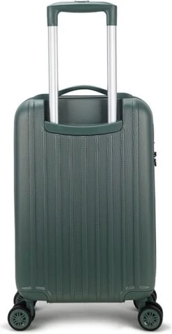 Decent Handbagage Koffer / Trolley / Reiskoffer - 55 Cm - 38 Liter - ABS - Tranporto - Groen -Goedkope Bagage Winkel 617x1200
