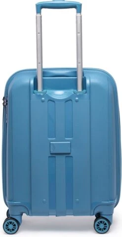 ©TROLLEYZ - Paris No.5 - Trolley - 55cm Met TSA Slot - Dubbele Wielen - 360° Spinners - 100% Polypropyleen - Handbagage Koffer In Ice Blue -Goedkope Bagage Winkel 621x1200 9