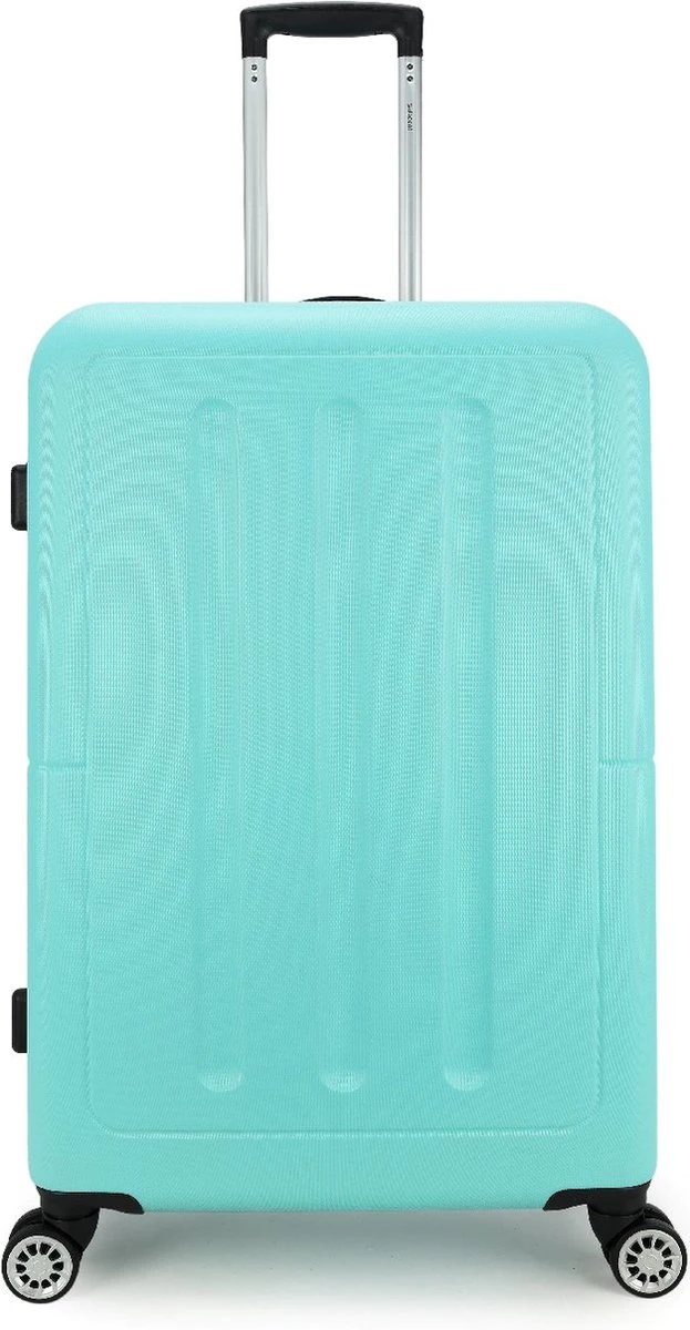 Decent Neon-Fix 2.0 Grote Koffer 76 Cm - 96 Liter - Mint Groen 10 Decent Neon-Fix 2.0 Grote Koffer 76 Cm - 96 Liter - Mint Groen - Afbeelding 8