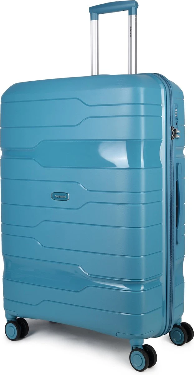 Decent ONE-CITY Large Koffer - 76 Cm - TSA Slot - Petrol 3 Decent ONE-CITY Large Koffer - 76 Cm - TSA Slot - Petrol