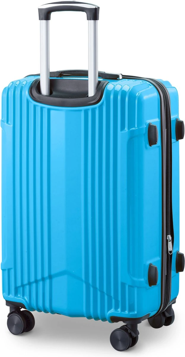 Tesla PC - Reiskoffer - 65 Cm - 4 Wielen - Licht Blauw 4 Tesla PC - Reiskoffer - 65 Cm - 4 Wielen - Licht Blauw - Afbeelding 2