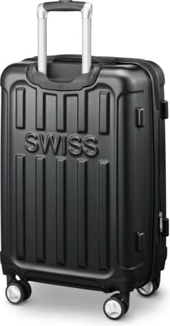 Swiss Alps - Reiskoffer - 68 Cm - 4 Wielen - Zwart -Goedkope Bagage Winkel 628x1200 10