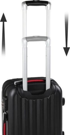 Monzana Koffer Hardcase - Basislijn / M - Zwart 16 Monzana Koffer Hardcase - Basislijn / M - Zwart -Goedkope Bagage Winkel 628x1200 2