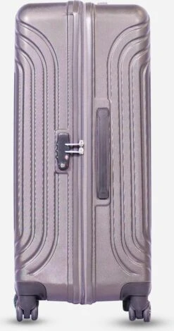 ©TROLLEYZ - Florence No.7 - Trolley - 55cm Met TSA Slot - Dubbele Wielen - 360° Spinners - 100% ABS - Handbagage Koffer In Cloudy Grey -Goedkope Bagage Winkel 631x1200 1