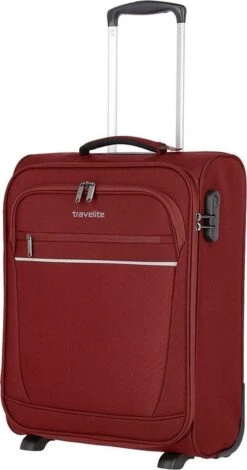 Travelite Cabin 2 Wheel Trolley Bordeaux -Goedkope Bagage Winkel 631x1200