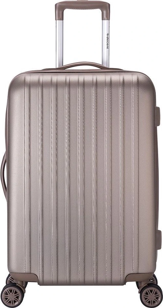 Decent Harde Koffer Tranporto 66 - Champagne 9 Decent Harde Koffer Tranporto 66 - Champagne - Afbeelding 7