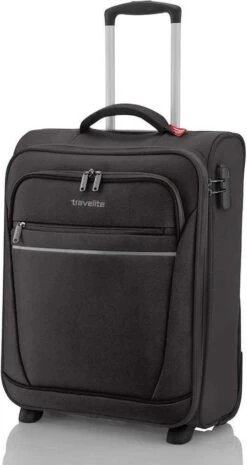 Travelite Cabin 2 Wheel Trolley Black 25 Travelite Cabin 2 Wheel Trolley Black -Goedkope Bagage Winkel 638x1200