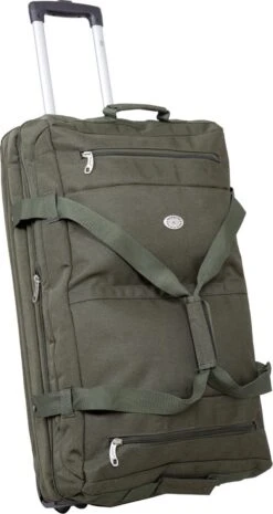 Travelsuitcase Atlanta - Stevige Trolley Tas - Groen - Handige Zakken - 80 Liter -Goedkope Bagage Winkel 638x1200 3