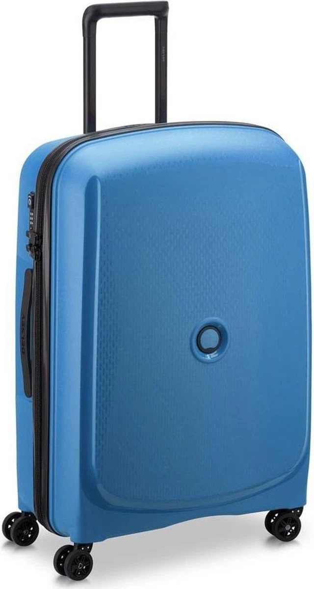 Delsey Belmont Plus Trolley Case - 71 Cm - Zinc Blue 4 Delsey Belmont Plus Trolley Case - 71 Cm - Zinc Blue - Afbeelding 2