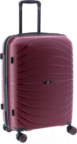 Gladiator Kick-Off Middelgrote Koffer Expandable - 67 Cm - 72/90 Liter - Eco Friendly Recyclebaar PP - Rood -Goedkope Bagage Winkel 643x1200 9