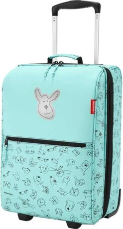 Reisenthel Trolley XS Kids Reiskoffer Kind - Maat XS - 12L - Cats&Dogs Mint -Goedkope Bagage Winkel 644x1200 1