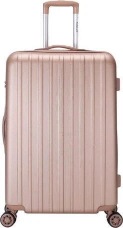 Decent Tranporto-One Reiskoffer 76 Cm - Zalmroze -Goedkope Bagage Winkel 648x1200 1