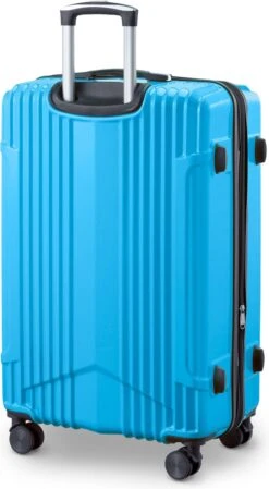 Tesla PC - Reiskoffer - 75 Cm - 4 Wielen - Licht Blauw 10 Tesla PC - Reiskoffer - 75 Cm - 4 Wielen - Licht Blauw -Goedkope Bagage Winkel 660x1200 1