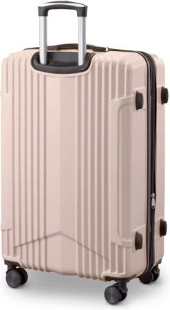 Tesla PC - Reiskoffer - 75 Cm - 4 Wielen - Roze 10 Tesla PC - Reiskoffer - 75 Cm - 4 Wielen - Roze -Goedkope Bagage Winkel 660x1200 3