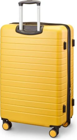 Swiss Alpine 2.0 - Kofferset - 3-delig - 4 Wielen - TSA-cijferslot - Geel -Goedkope Bagage Winkel 660x1200 5