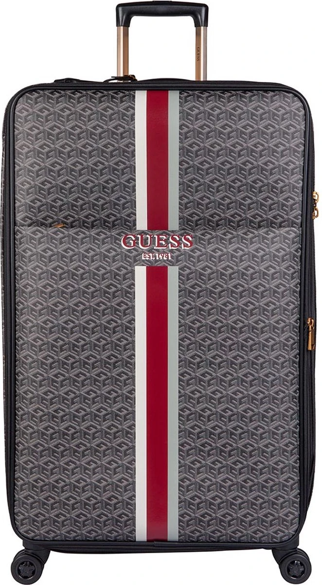 Guess Vikky 28 In 8 Wheeler Dames Reiskoffer - Charcoal Grey 3 Guess Vikky 28 In 8 Wheeler Dames Reiskoffer - Charcoal Grey