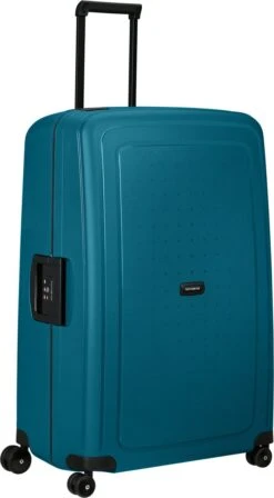 Samsonite Reiskoffer - S'Cure Spinner 81/30 - Petrol Blue -Goedkope Bagage Winkel 662x1200 9
