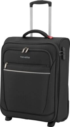 Travelite Cabin 2 Wheel Trolley Black 27 Travelite Cabin 2 Wheel Trolley Black -Goedkope Bagage Winkel 663x1200