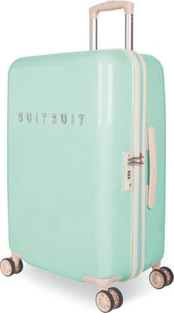 SUITSUIT - Fabulous Fifties - Luminous Mint - Reiskoffer (66 Cm) -Goedkope Bagage Winkel 669x1200