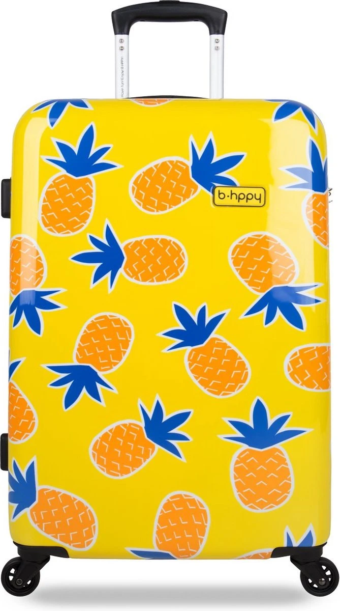BHPPY Reiskoffer - 65 Cm - Home Sweet Pineapple 12 BHPPY Reiskoffer - 65 Cm - Home Sweet Pineapple - Afbeelding 10