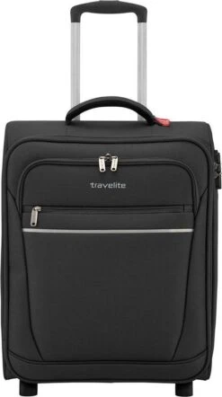 Travelite Cabin 2 Wheel Trolley Black 26 Travelite Cabin 2 Wheel Trolley Black -Goedkope Bagage Winkel 670x1200