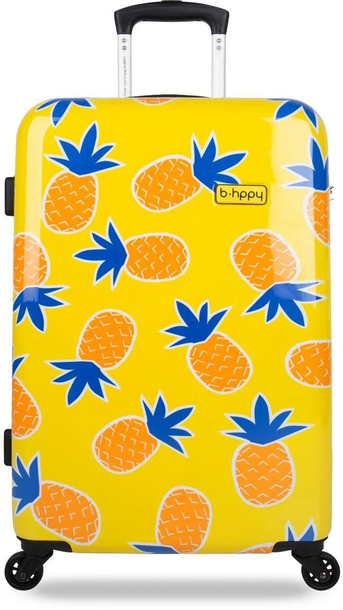 BHPPY Reiskoffer - 65 Cm - Home Sweet Pineapple 3 BHPPY Reiskoffer - 65 Cm - Home Sweet Pineapple