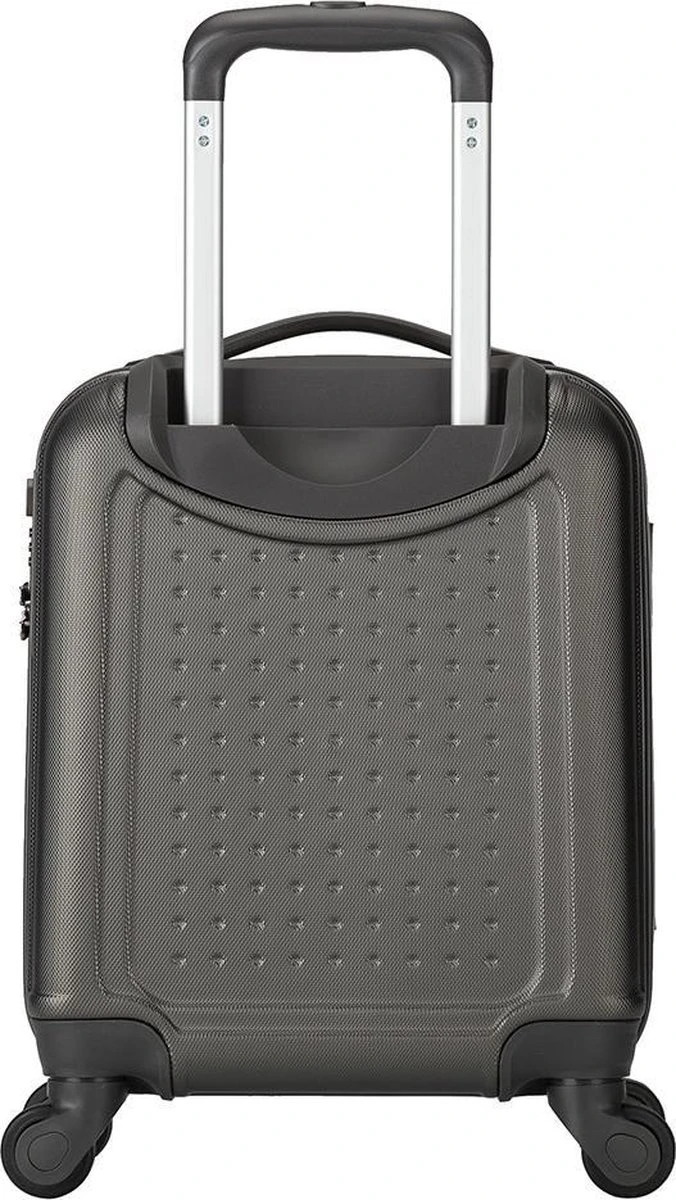 Decent Handbagage Koffer / Trolley / Reiskoffer - 42 Cm - 24 Liter - ABS - Maxi Air - Grijs 9 Decent Handbagage Koffer / Trolley / Reiskoffer - 42 Cm - 24 Liter - ABS - Maxi Air - Grijs - Afbeelding 7