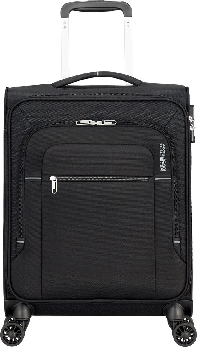 American Tourister Reiskoffer - Crosstrack Spinner 55/20 Tsa (Handbagage) Black/Grey 4 American Tourister Reiskoffer - Crosstrack Spinner 55/20 Tsa (Handbagage) Black/Grey - Afbeelding 2