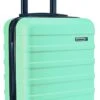 CabinMax Handbagage Koffer - Trolley 30L - Harde Reiskoffer - 45x36x20cm - Lichtgewicht - Groot Capaciteit - Mint Green -Goedkope Bagage Winkel 680x1200