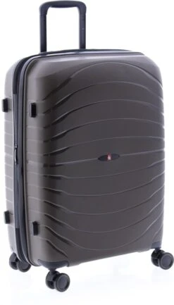 Gladiator Kick-Off Middelgrote Koffer Expandable - 67 Cm - 72/90 Liter - Eco Friendly Recyclebaar PP - Khaki Groen -Goedkope Bagage Winkel 684x1200 14