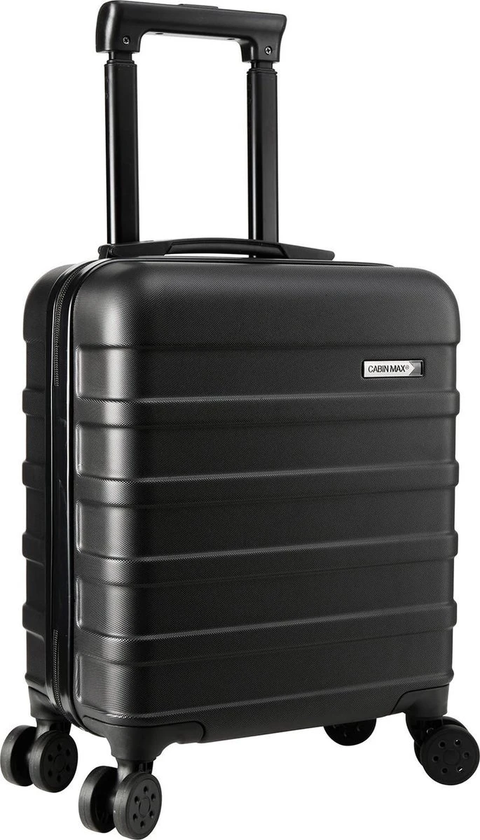 CabinMax Handbagage Koffer - Trolley 30L - Harde Reiskoffer - 45x36x20cm - Lichtgewicht - Groot Capaciteit - Zwart 3 CabinMax Handbagage Koffer - Trolley 30L - Harde Reiskoffer - 45x36x20cm - Lichtgewicht - Groot Capaciteit - Zwart