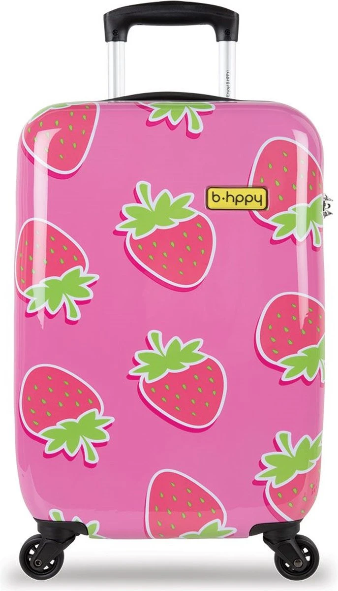 BHPPY - Sweet Strawberry - Handbagage (55 Cm) 3 BHPPY - Sweet Strawberry - Handbagage (55 Cm)