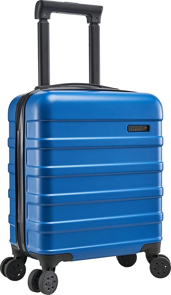 CabinMax Handbagage Koffer - Trolley 30L - Harde Reiskoffer - 45x36x20cm - Lichtgewicht - Groot Capaciteit - Aegean Blue 3 CabinMax Handbagage Koffer - Trolley 30L - Harde Reiskoffer - 45x36x20cm - Lichtgewicht - Groot Capaciteit - Aegean Blue