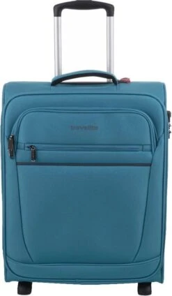 Travelite Cabin 2 Wheel Trolley Turquoise 23 Travelite Cabin 2 Wheel Trolley Turquoise -Goedkope Bagage Winkel 699x1200 2