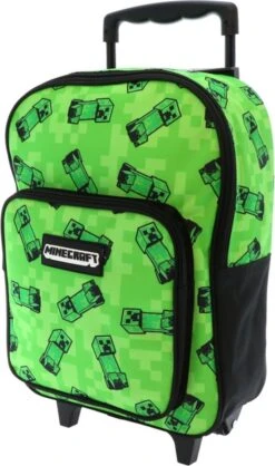 Minecraft Jongens Trolley 29x15x38 Groen -Goedkope Bagage Winkel 709x1200 5