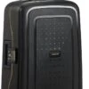 Samsonite Reiskoffer - S'Cure Dlx Spinner 55/20 (Handbagage) Black/Gold Deluscious
