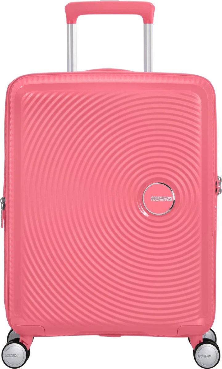 American Tourister Reiskoffer - Soundbox Spinner 55/20 Tsa Uitbreidbaar (Handbagage) Sun Kissed Coral 5 American Tourister Reiskoffer - Soundbox Spinner 55/20 Tsa Uitbreidbaar (Handbagage) Sun Kissed Coral - Afbeelding 3