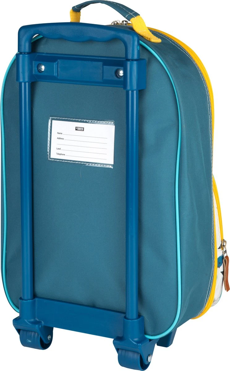 Princess Traveller Kids Collection - 0 Tot 5 Jaar - Trolley - Rond Dino - 2 Wielen 4 Princess Traveller Kids Collection - 0 Tot 5 Jaar - Trolley - Rond Dino - 2 Wielen - Afbeelding 2