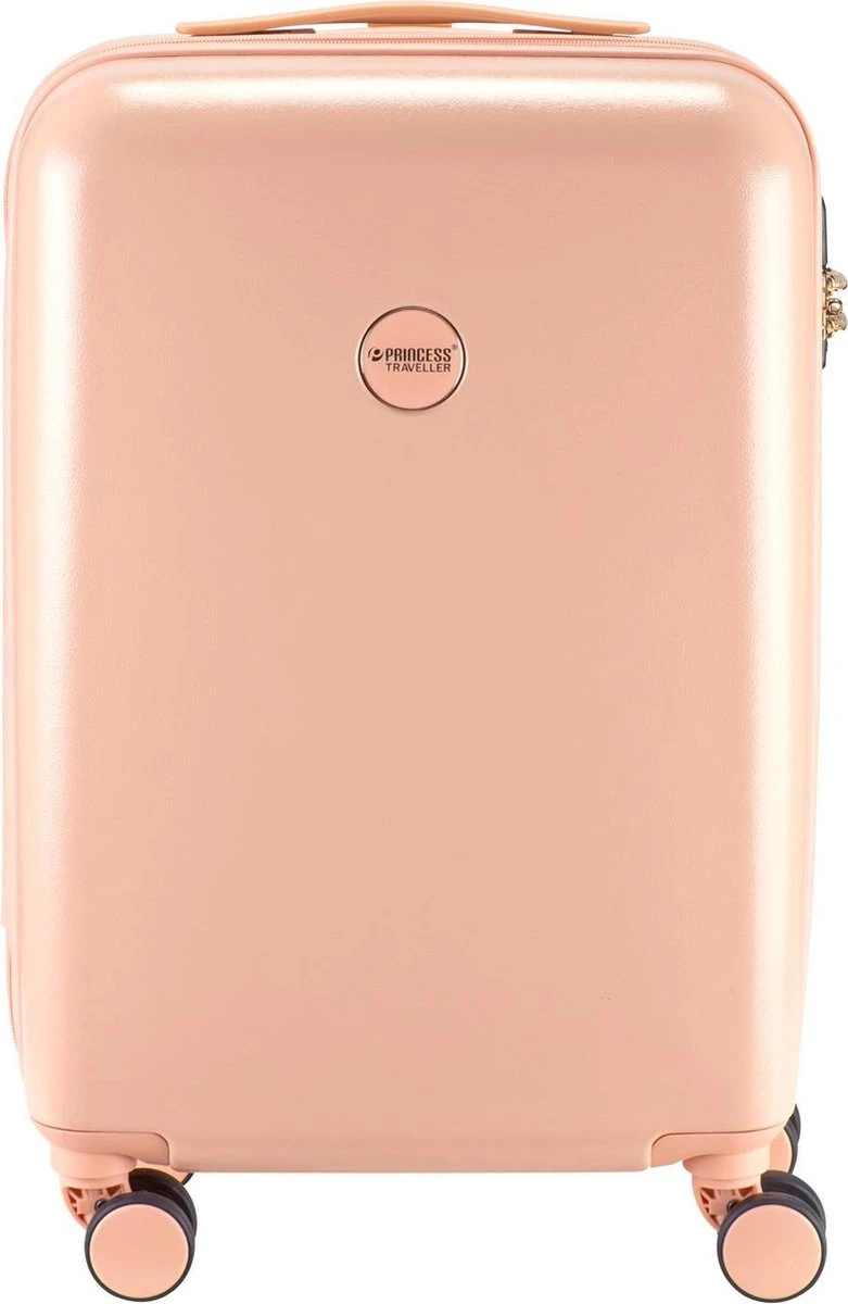 Princess Traveller Harlem - Handbaggage Koffer - Roze - S - 55cm 3 Princess Traveller Harlem - Handbaggage Koffer - Roze - S - 55cm
