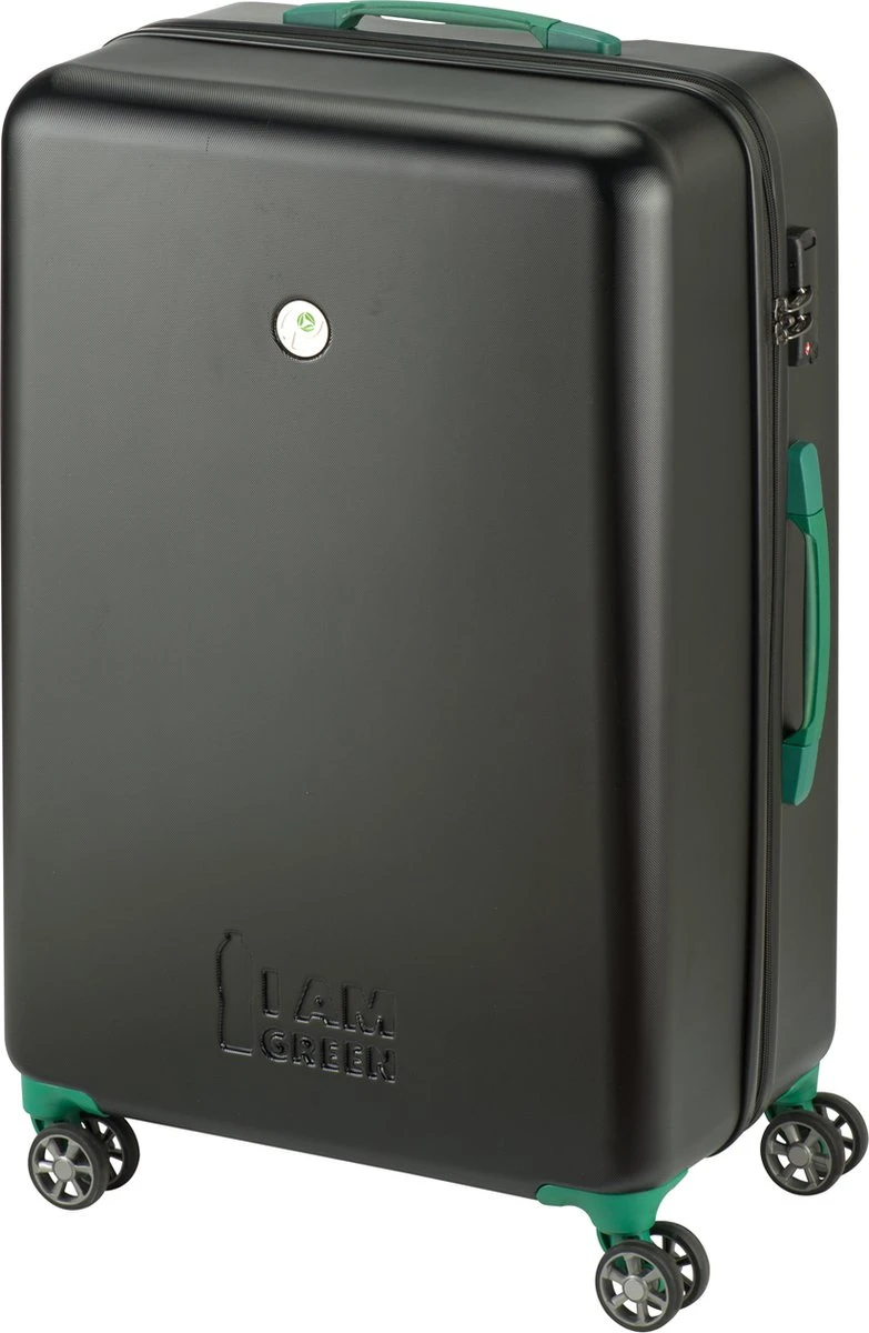 Princess Traveller I'm Green Atlantic - Reiskoffer - Zwart - L - 76cm 3 Princess Traveller I'm Green Atlantic - Reiskoffer - Zwart - L - 76cm - Afbeelding 2