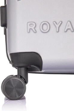 Royalty Rolls Amsterdam Handbagage Koffer 52 Cm - 25 Liter - Zilvergrijs -Goedkope Bagage Winkel 796x1200 11