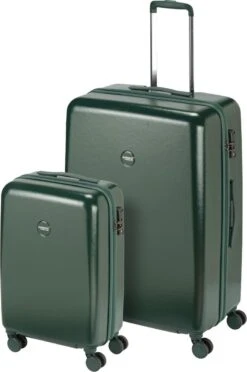Princess Traveller Harlem - Reiskoffer - Groen - L - 76cm -Goedkope Bagage Winkel 797x1200 3