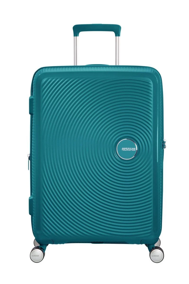 American Tourister Soundbox Spinner Spinner Reiskoffer (Medium) - 81 Liter - Jade Green 4 American Tourister Soundbox Spinner Spinner Reiskoffer (Medium) - 81 Liter - Jade Green - Afbeelding 2