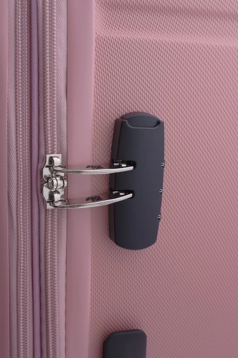 Gladiator Tropical Middelgrote Koffer Expandable - 67 Cm - 72/82 Liter - Roze 13 Gladiator Tropical Middelgrote Koffer Expandable - 67 Cm - 72/82 Liter - Roze - Afbeelding 11